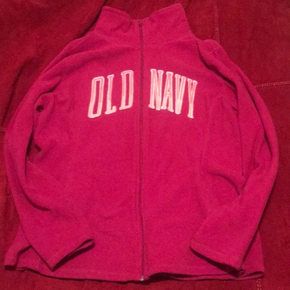 Old Navy Jackets & Blazers - Old Navy Hot Pink Zipper Jacket